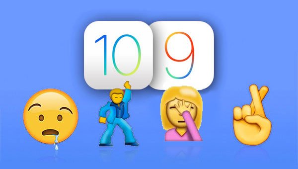 Comment déplacer 72 nouveaux Emojis d'iOS 10.2 vers iOS 9